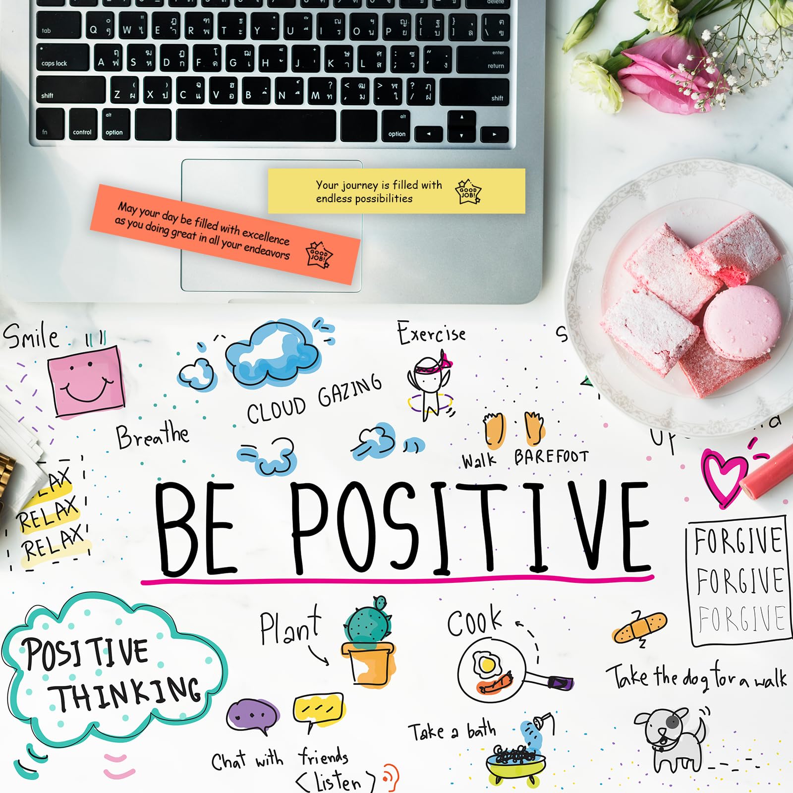 Positive Messages in a Bottle (60+ Positive Affirmations)